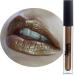 Mynena Copper Gold Lip Gloss Topper Shimmer Glossy Finish Liquid Lipstick Moisturizing with Jojoba Oil | Talc-Free Mica-Free Gluten-Free Paraben-Free Cruelty-Free Vegan | Hazel