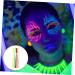 HAPINARY 5pcs Halloween Paint Pen Glow Eyeliner Pencil Eyeliner Fluorescence Make up Highlighter Plastic - Buy Online on SooperMarket.com