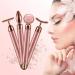 4-IN-1 24k Golden Face Roller Massager for Face, Eye, Arm, Nose - Rose Gold Skin Care Tool - Buy Online on SooperMarket.com