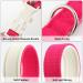 Plutus Pet Cotton Dog Collar Heavy Duty Collar with Soft Padding Adjustable and Comfortable for Small Medium and Large Dogs Hot Pink S Small Hot Pink - Buy Online on SooperMarket.com