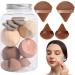 Dranng Make up Sponges - Soft Makeup Sponge | Beauty Sponge & Powder Puff Versatile Wet & Dry Use Long Lasting for Women Light Coffee - Buy Online on SooperMarket.com