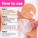 Ame Pure Exfoliating Glove for Body - Gentle Hammam Mitt - Chemical Peel Alternative - Premium Dead Skin Exfoliator - Buy Online on SooperMarket.com