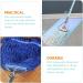 Warmhm 3pcs Glass Cleaning Scraper Replacement Mop Parts Mop Base Accessories Triangle Mop Window Cleaner Spray Mop Head Replacement Mop Base Refill Floor Mop Parts Wax Mop Iron Strip - Buy Online on SooperMarket.com