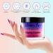28g/Box Rose and Purple Color Change Dip Powder for Long-lasting Dipping Nails - No UV Light Needed | No.17 - Buy Online on SooperMarket.com