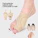 2 Pairs Hallux Valgus Bunion Toe Rails | Big Toe Separator & Foot Care Tools for Day & Night Support - Buy Online on SooperMarket.com