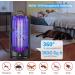 3600V Electric Bug Zapper - Indoor Outdoor Mosquito Killer with Waterproof Pest Control - 60inch USB Cable Included for Home, Patio, Backyard, Camping - Buy Online on SooperMarket.com