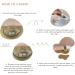 Silver Nursing Cups - Nipple Shields for Newborn Nursing - Soothe and Protect Nipples - 999k Regular Size - Buy Online on SooperMarket.com