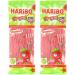 Spaghetti Zing Strawberry Sugar Coated Gummy Sweets Fizzy Laces Suitable for Vegans 140g - 3x Share Bags - Buy Online on SooperMarket.com