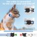 Reflective Airtag Cat Collar with Bell | Waterproof Holder | Breakaway Safety Buckle | 3/8 Width | Compatible with Apple Airtag - Blue - Buy Online on SooperMarket.com