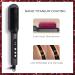 TYMO RING PLUS Ionic Hair Straightener Comb - Nano Titanium Brush with 9 Temp Settings & LED Screen - Buy Online on SooperMarket.com