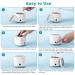 Portable Ultrasonic Cleaner 30W w/ 24 Cleaning Tablets - 5 Min to Clean Retainers, Mouth Guards, Dentures & Jewelry | 42kHz Upgrade - Buy Online on SooperMarket.com