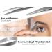 Professional Eyebrow Tweezers Set - Slanted Pointed & Straight Tweezers with Case | Best for Precision Grooming & Hair Removal - Buy Online on SooperMarket.com