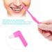 4 Pack Orthodontic Toothbrushes - Soft Small Head & Cone-Shaped Rubber Tip for Bridges | Ideal for Detail Cleaning - Buy Online on SooperMarket.com