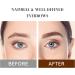 Music Flower Double Ended Waterproof Eyebrow Pencil - Smudgeproof & Long Lasting Dark Brown Brow Pen - Eye Makeup Essential - Buy Online on SooperMarket.com