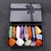 Crystal TOME Set of 14 Pcs Chakra Crystal Point Wands 1.3" Energy Crystal Stones Kit Polished Tumbled Stones Decor-Lapis Lazuli/Amethyst/Clear Quartz/Rose Quartz/Sodalite/Green Aventurine/Red Agate Healing Crystals Set (7+7Pcs) - Buy Online on SooperMarket.com
