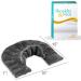 Heating Pad for Neck and Shoulders | Microwavable Weighted Heat Therapy Wrap with Aromatherapy Herbs | Hot/Cold Pack for Pain Relief - Grey - Buy Online on SooperMarket.com