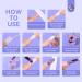 Buy SAVILAND Acrylic Nail Tips & Glue - Half Cover False Nail Tips 10 Sizes for Professional Acrylic Nails | Fast-Dry Nail Glue & Starter Kit - Buy Online on SooperMarket.com