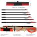 Window Clean Water Fed Pole Kit 55cm Brush Washing Equipment Telescopic Extension Pole Cleaning Kit for Window Cleaning Photovoltaic Panel Cleaning Trucks 35cm Brush Head 7M/24FT - Buy Online on SooperMarket.com