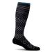 Sockwell Women's Chevron Medium Graduated Compression Socks ML Black