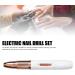 Electric Nail File Set Easy Operation Multi-purpose 4.2V 15 000RPM Electric Nail Drill Set for Home (Narootei5sa36krfe-11) - Buy Online on SooperMarket.com