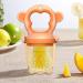Baby Food Feeder | Silicone Nibbler Pacifier for Infants | Soft Bite Rings & Fresh Fruit Feeder - Buy Online on SooperMarket.com