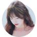 Bangs Hair Clip Lifelike Hair Extensions Wispy Bangs Clip Dark Brown Fake Air Bangs Fringe Refine Facial Contour 3D Real Human Hair Bangs for Daily Wear - Buy Online on SooperMarket.com