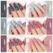 Ur Sugar UV Nail Polish Set - 6 Colors Gel Lacquer for Nude & Gray Nail Designs | Perfect for Weddings & Valentine's Day - Buy Online on SooperMarket.com