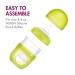 Boon NURSH Silicone Replacement Nipple - 3 Count, Slow Flow, Stage 1, Birth and Up - Air-Free Feeding - Buy Online on SooperMarket.com
