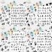 Bad Girls Nail Art Stickers - 3D Self Adhesive Black White Designs for DIY Manicure - Sexy Flower Love Charms for Women and Girls - 8 Sheets - Buy Online on SooperMarket.com