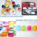 20 PCS 2oz White Wide-Mouth Empty Jars with Lids - Refillable Storage Containers for Cosmetics, Candy, Beads, Slime, Crafts, Creams & Gifts - Buy Online on SooperMarket.com