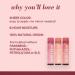 Burt's Bees Tinted Lip Balm Rose 100% Natural - 1 Tube (Packaging may vary) - Buy Online on SooperMarket.com