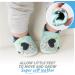 Blue Elephant Baby Shoes | Soft Sole Leather Toddler Shoes 0-6 Months | Baby Boy & Girl Walking Shoes - Buy Online on SooperMarket.com