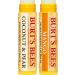 Burt's Bees Coconut & Pear and Mango Lip Balm - 100% Natural, Moisturizing with Beeswax & Fruit Extracts - 2 Tubes 2 Fl OZ & 0.15 Ounce (Pack of 2) - Buy Online on SooperMarket.com