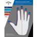 Callaway Men's OptiColor Leather Golf Glove - Black, Large, Left Hand - Buy Online on SooperMarket.com