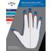 Callaway Golf Men's Tour Authentic Glove (2022) - Standard M White for Right Hand | International Shipping Available - Buy Online on SooperMarket.com