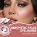 Landrain Magnetic Eyelashes Without Eyeliner Reusable Magnetic Eyelashes No Glue or Liner - Buy Online on SooperMarket.com