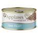 Applaws 100% Natural Tuna Fillet Wet Food in Broth for Adult Cats - 24 x 70g Pack | Premium Cat Food International Shipping - Buy Online on SooperMarket.com