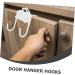 2pcs Cute Rabbit Hook Heavy Duty Clothes Hanger Hanging Towel Over The Door Hooks Drying Rack Sponge - Buy Online on SooperMarket.com