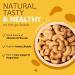 Sunshine Nuts Co. Whole Roasted Lightly Salted Cashews - Gluten Free, Peanut Free, Vegan Snack Packs - GMO Free - 2 Pack, 7 oz. Each - Buy Online on SooperMarket.com
