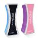 Nail Buffer Professional Nail Files and Buffers for Shaping Polishing New Natural Nail Shiner Buffer Block with 4 Sides for Nail Art Gel Suit for Home Salons Use (2 Pcs)