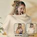 Nursing Apron & Cover | Darryy Muslin Breastfeeding Scarf | Breathable Cotton 75x95 cm Multi-Purpose Khaki Cover for On-the-Go Moms - Buy Online on SooperMarket.com