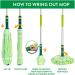 Pine-Sol Microfiber Self-Wringing Twist Mop | Household Cleaning Tool for Tile, Linoleum, Laminate Floors | Extendable Metal Handle - Green - Buy Online on SooperMarket.com