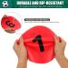 9 Numbered Spot Markers - Non-slip Poly Spots for Sports & Activities - Buy Online on SooperMarket.com