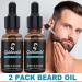 Men's Beard Growth Grooming Kit with Derma Roller - Ideal Birthday & Christmas Gift Set for Him with Beard Oil, Wash, Balm, Comb, and Brush - Buy Online on SooperMarket.com