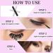Magnetic Eyelashes and Eyeliner Kit - 12 Pairs Reusable Magnetic Lashes with Tweezers - 3D Natural Look False Eyelashes - Easy to Wear, No Glue Needed - Buy Online on SooperMarket.com