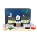 Boba bar London | DIY Fruit Bubble Tea Kit | Serves 4 (FTBK-GC-4) Boba Bar London | Green Chiller Fruit Bubble Tea Kit | 4 Fruit Tea Flavours | 4 Boba & Jelly Toppings | Tapioca Pearls | 4 Bamboo Straws | 4 Tea Bags | 2 Recipe Cards