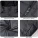 Kids Winter Puffer Jacket and Snow Bib Pants 2-Piece Snowsuit Set | Hooded Down Coat & Snow Pants Outfit | 3-4 Years, Black - Buy Online on SooperMarket.com