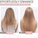 Wire In Hair Extensions One Piece 20inch #1B Natural Black 100% Real Remy Human Hair Natural Invisible - Buy Online on SooperMarket.com