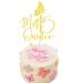 Arthsdite Mis Quince Cake Topper Mis Quince A os Decorations 15th Birthday Decorations with Butterfly Feliz 15 Anos Cheers to 15 Years Birthday Party Supply - Gold Glitter