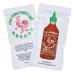 Sriracha2Go - Huy Fong Foods Sriracha Chili Hot Sauce Packets (50-Pack) 5 Gram (Pack of 50)